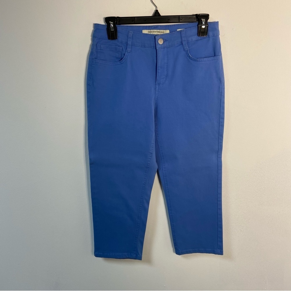 Jones Of New York Jeans Women’s Sutton Capri Blue Size 4